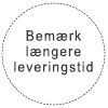 Bemærk længere leveringstid