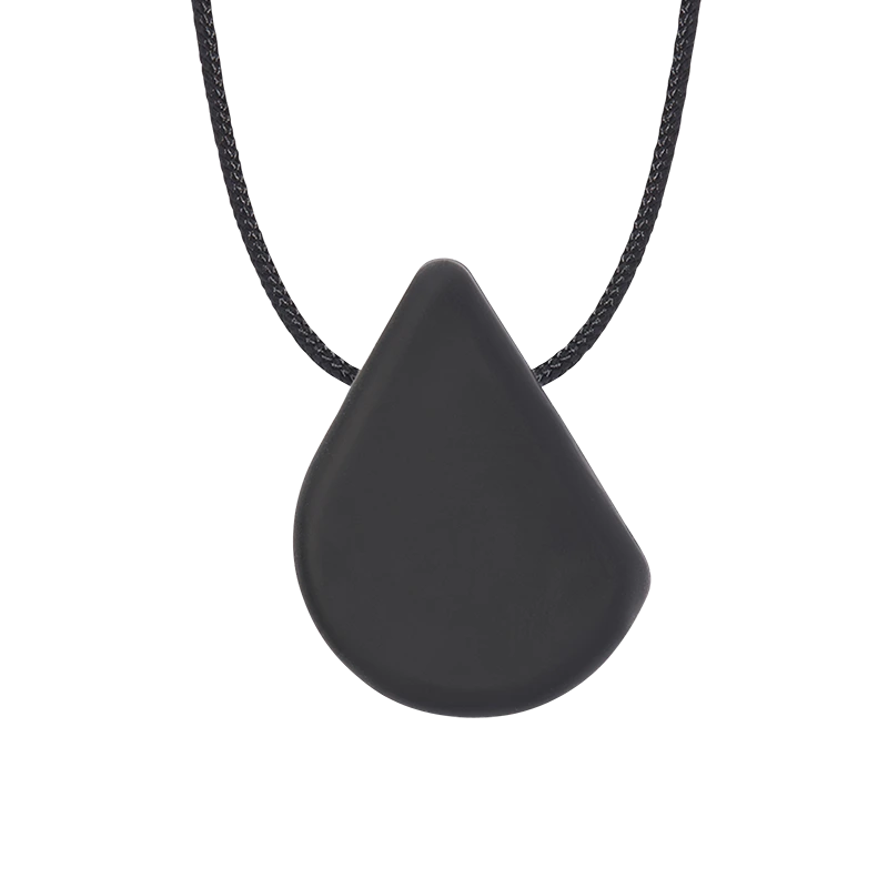 ARK Tyggehalskæde Teardrop Small-Sort (Medium) 3-337049-Sort (Medium)