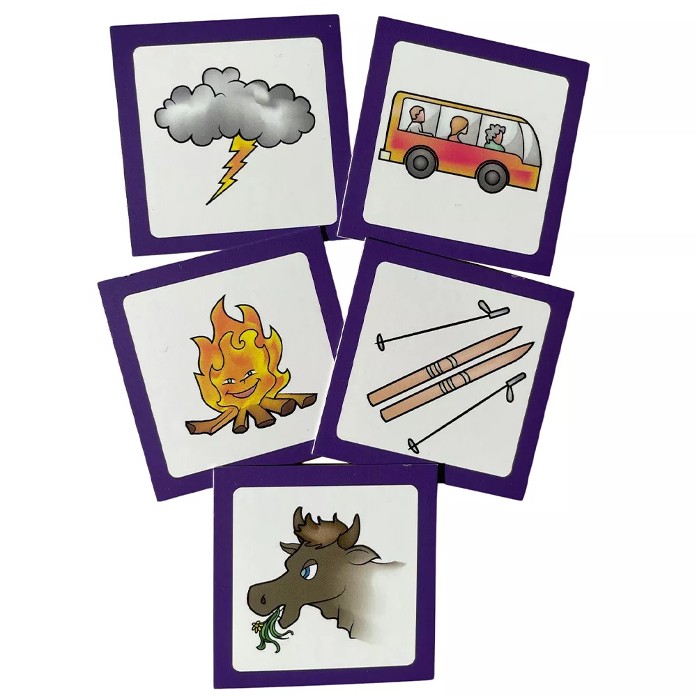 Abcleg Læringskort - Kort til interaktiv væg, lydrette ord 99-4511