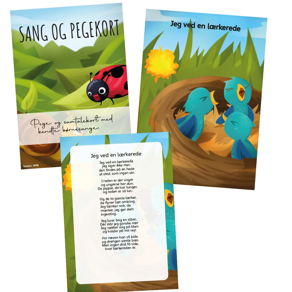 Abcleg Sangkort - Kendte børnesange 99-500819