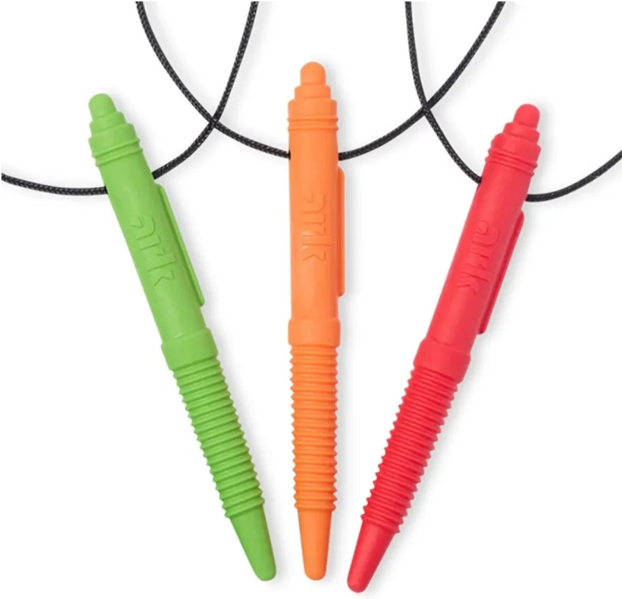 ARK Tyggehalskæde Chewable Pen Necklace Ribbed 3-337050