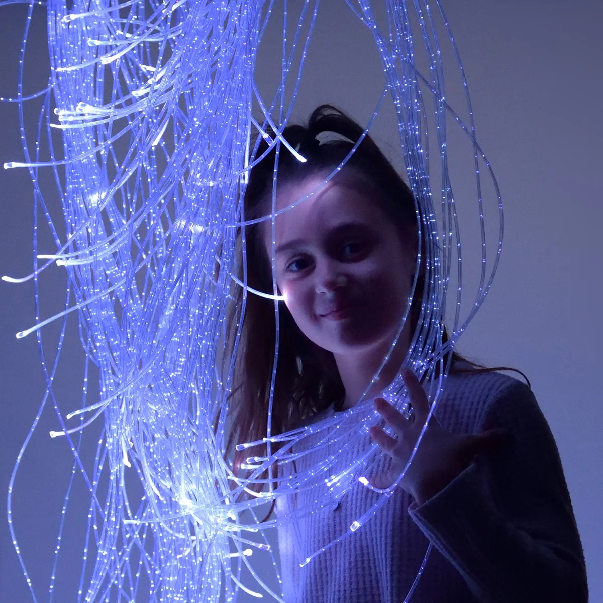 200 sensoriske fiberoptiske haletråde 3 meter X-005309