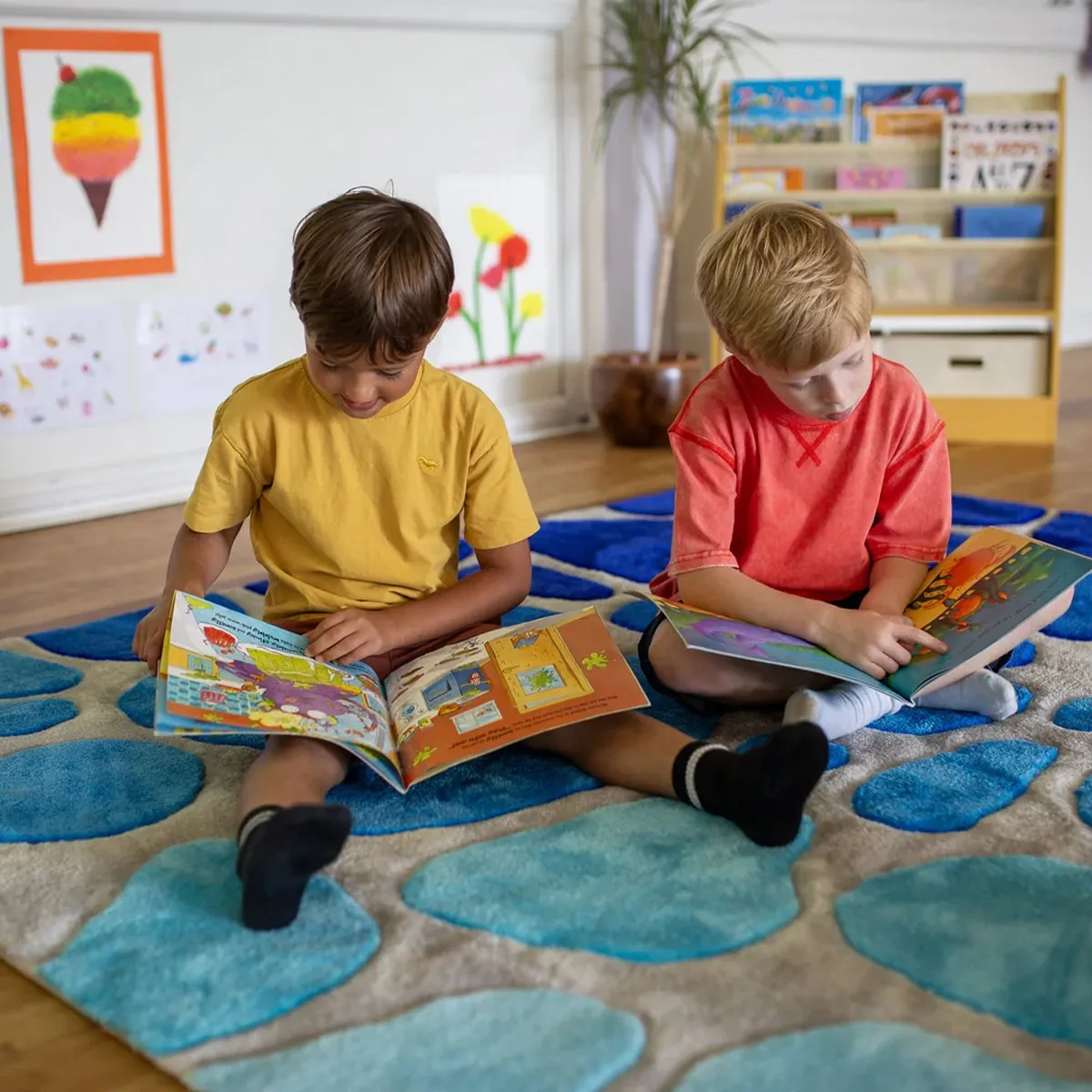 Legetæppe Vanddråber 2 x 2 meter Deluxe 60-MAT1320