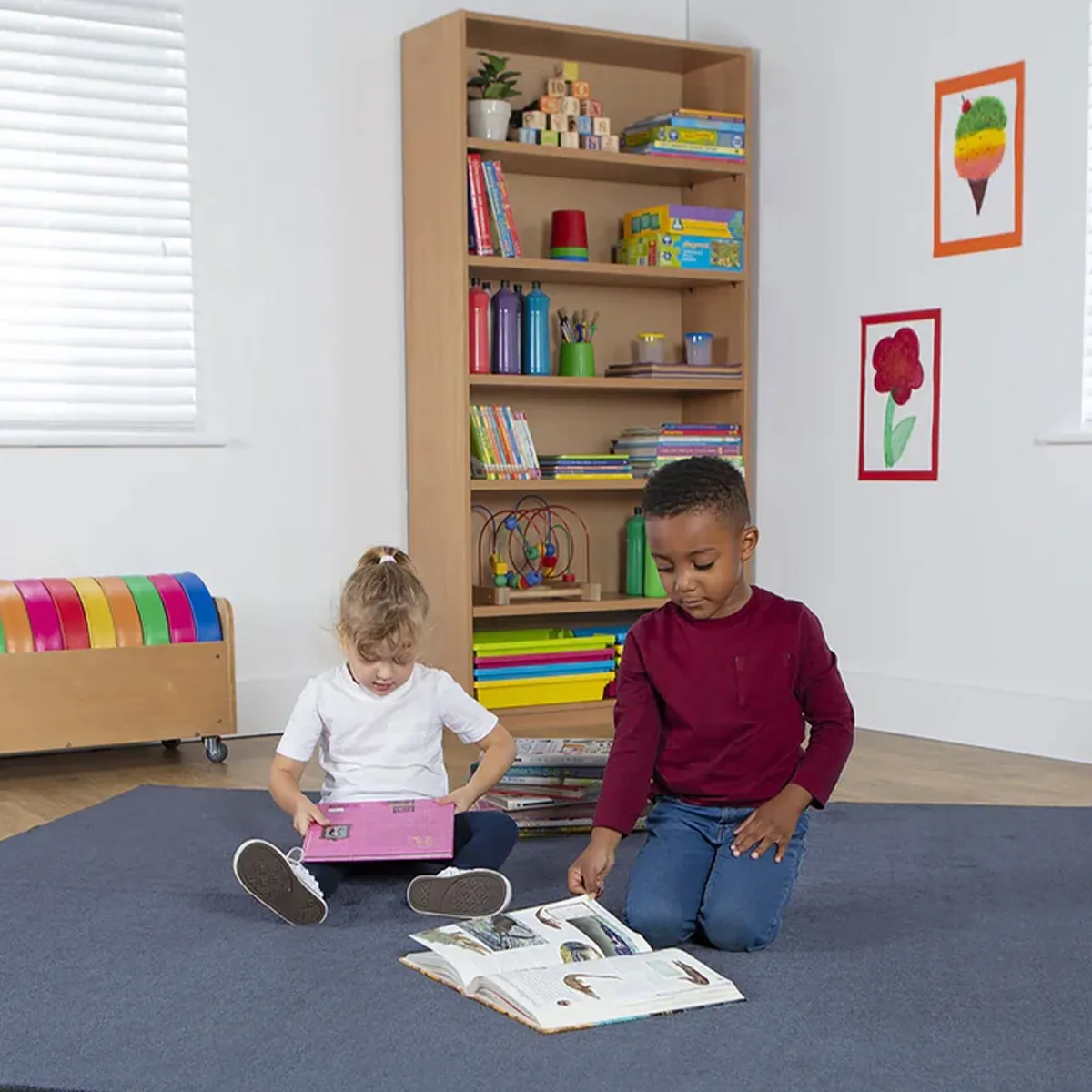 Legetæppe Grå 200 x 200 cm 60-MAT1185