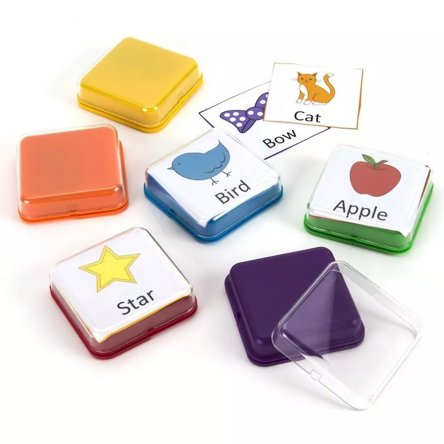 Talebrikker - 6 stk. i forskellige farver 6-EL00389