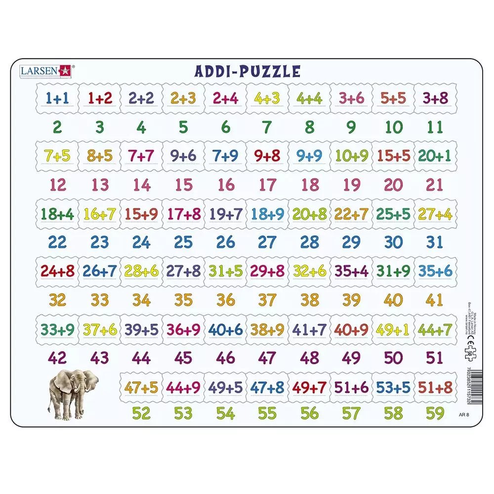 Larsen Puslespil - Matematik Plus 37-AR8