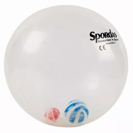 Spordas Transparent bold med kugler - Ø 18 cm. 16-M570210