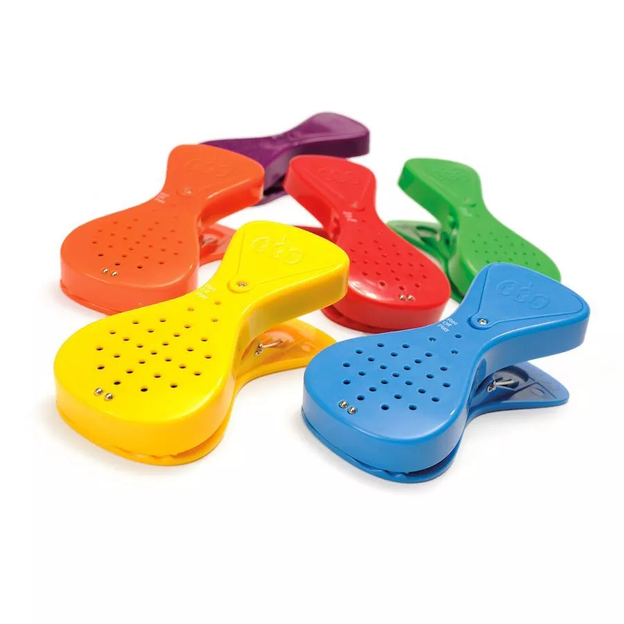 Taleklemme - 6. stk forskellige farver 6-EY03326