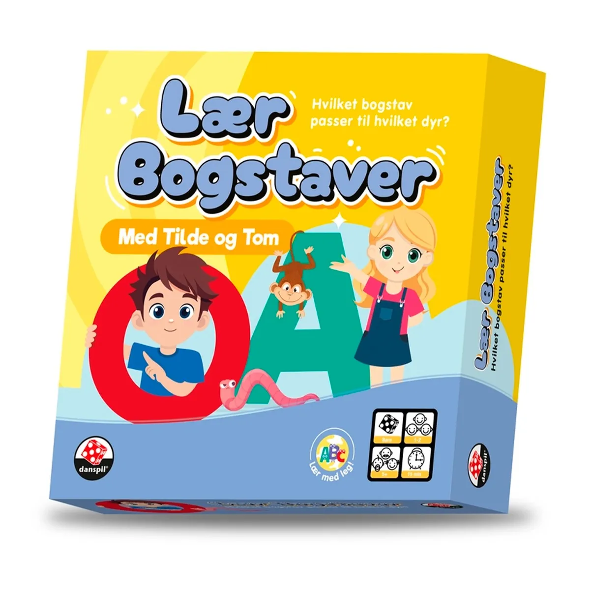 Danspil Læringsspil med Bogstaver 160030