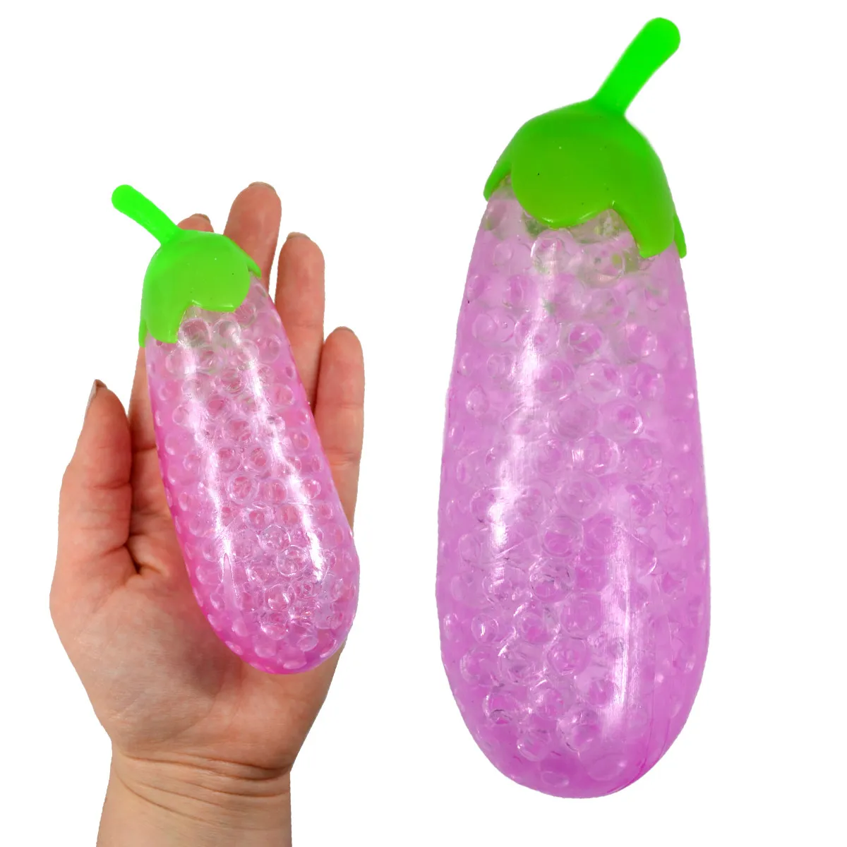 Klemmebold Aubergine L 15 cm. 8645