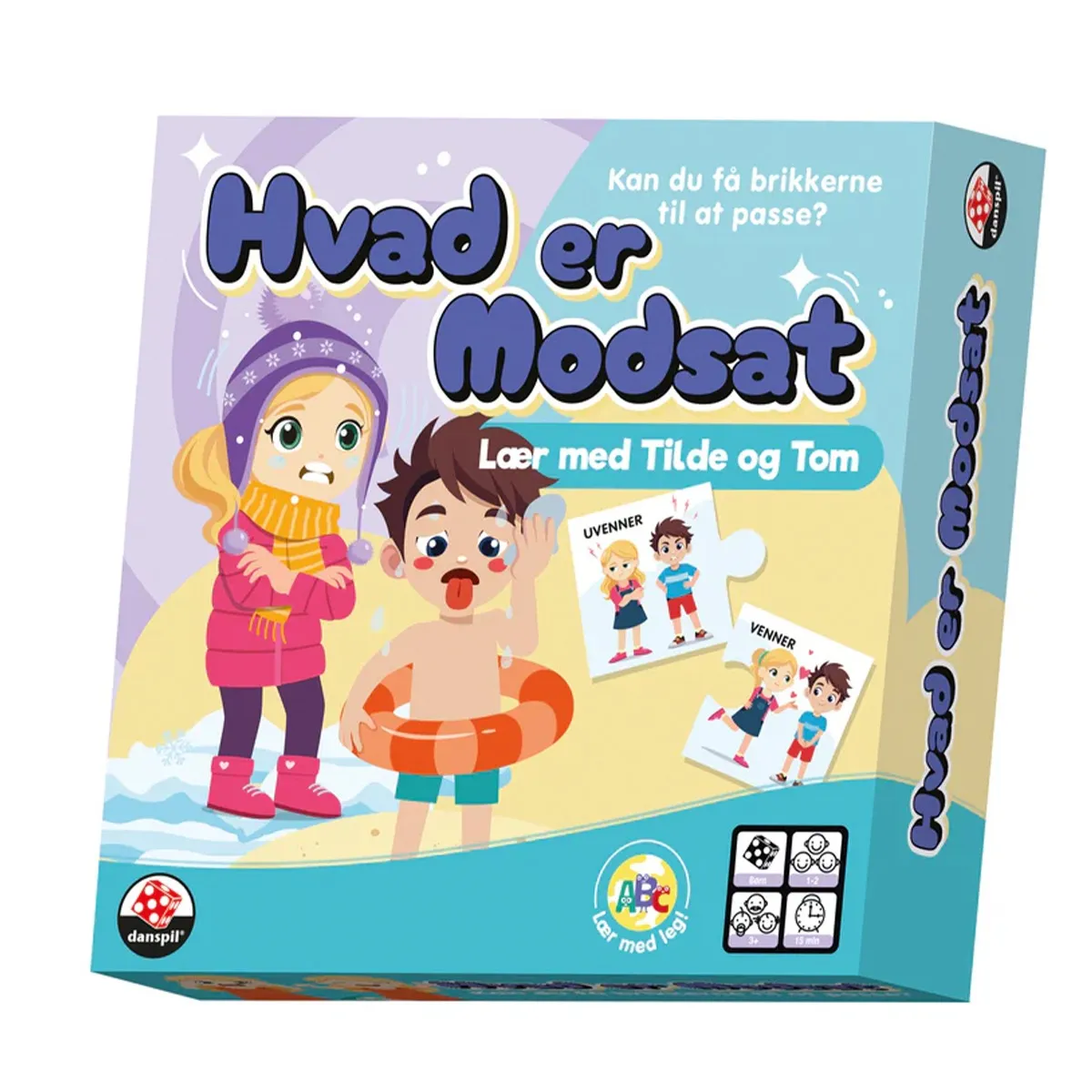 Danspil Læringsspil - Hvad er modsat 16004